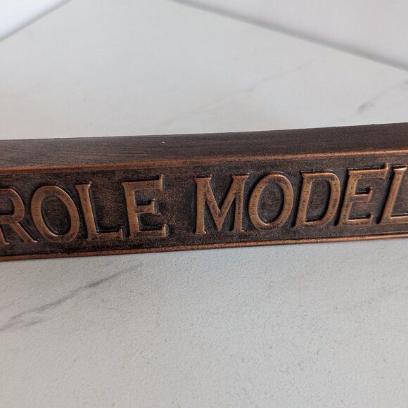 Source Unknown | Other | Role Model Ceramic Desk Sign | Poshmark